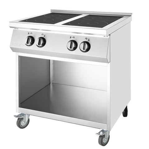 CU488-A Apuro Freestanding 4 Zone Induction Hob CU488-A