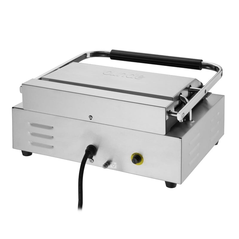 Apuro Bistro Large Ribbed Contact Grill CU602-A