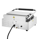 Apuro Large Contact Grill Flat Plates with Timer CU607-A