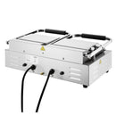 Apuro Double Contact Grill Flat Plates with Timer CU610-A