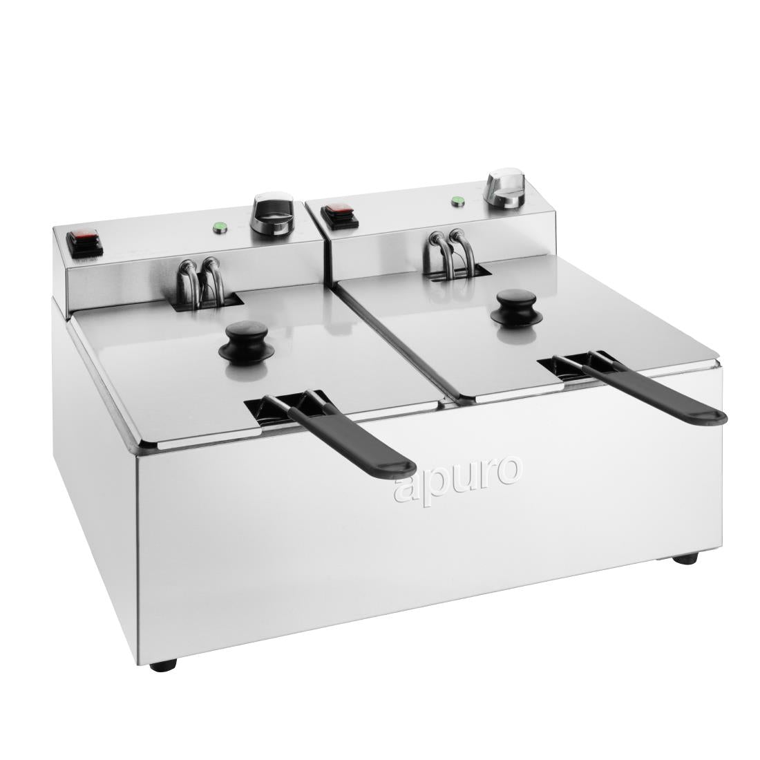 Apuro 5L Double Electric Fryer CU619-A