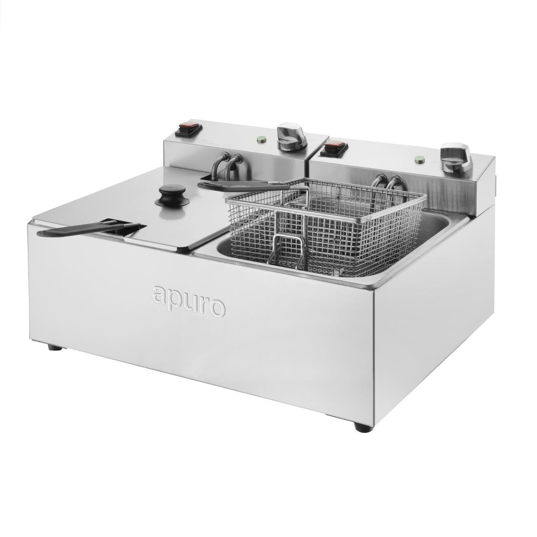 Apuro 5L Double Electric Fryer CU619-A