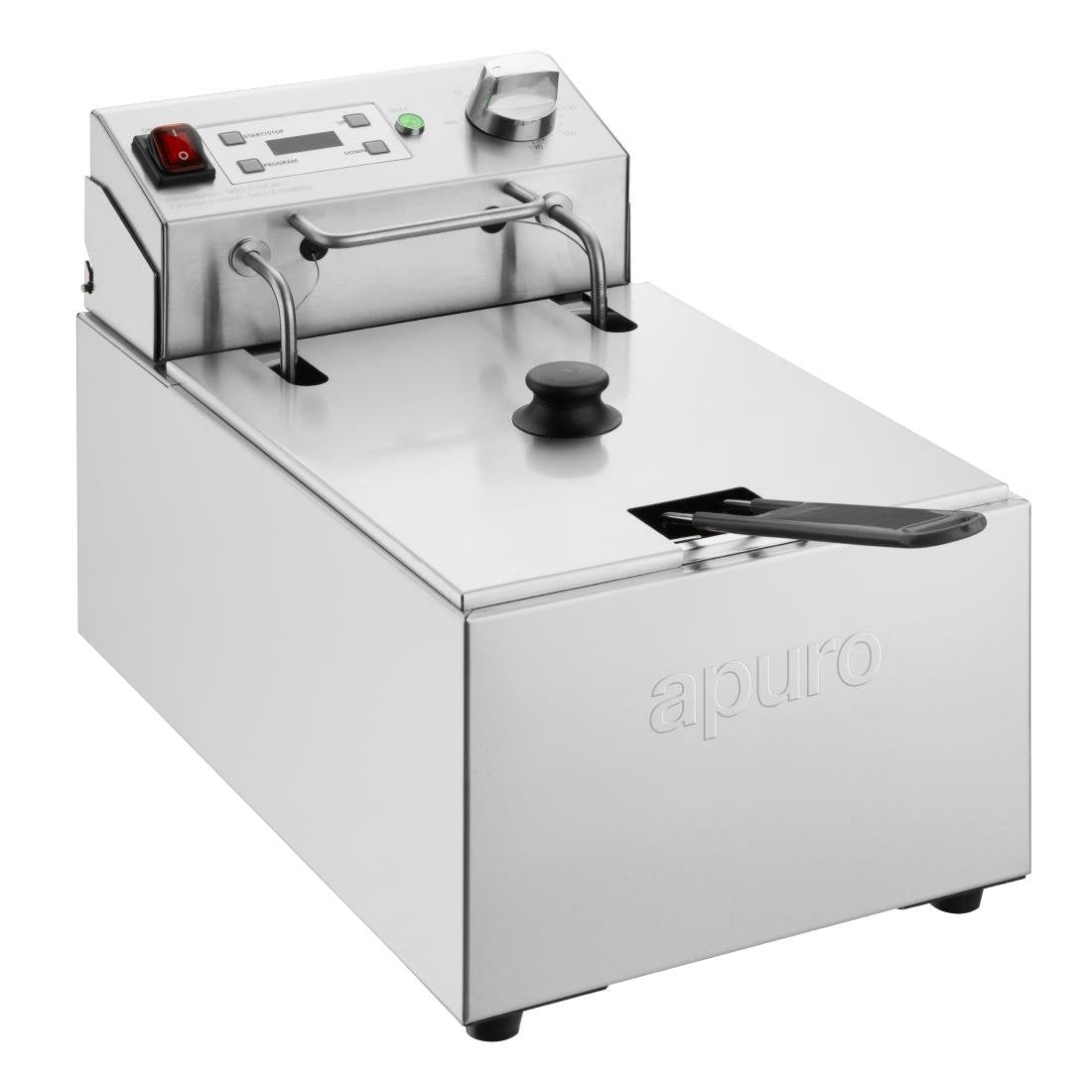 Apuro Single Electric Fryer with Timer 5Ltr CU622-A