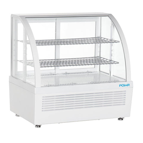 Polar C-Series Countertop Display Fridge White - 100Ltr CU637-A
