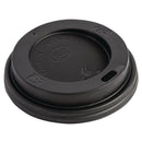 Fiesta Recyclable Coffee Cup Lids Black 225ml (Pack of 50) CW715
