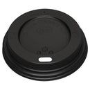 Fiesta Recyclable Coffee Cup Lids Black 225ml (Pack of 1000) CW716