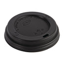 Fiesta Recyclable Coffee Cup Lids Black 340ml and 455ml (Pack of 50) CW717