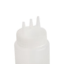 Vogue Clear 3 Nozzle Squeeze Bottle 681ml CW725
