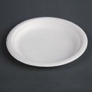 Fiesta Compostable Bagasse Plates Round 179mm (Pack of 50) CW905