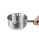 Vogue Stainless Steel Milk Pan 140mm CX029