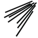 Fiesta Compostable Paper Cocktail Stirrer Straws Black (Pack of 250) CY080