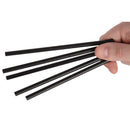 Fiesta Compostable Paper Cocktail Stirrer Straws Black (Pack of 250) CY080