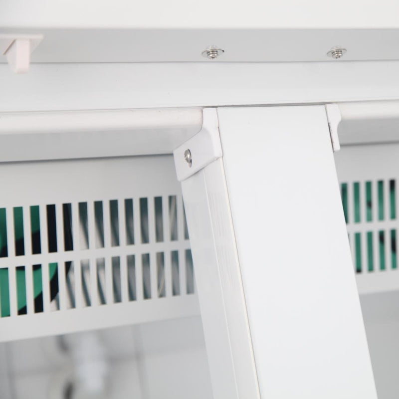 Polar C-Series Double Door Upright Fridge White 744Ltr CZ781-A