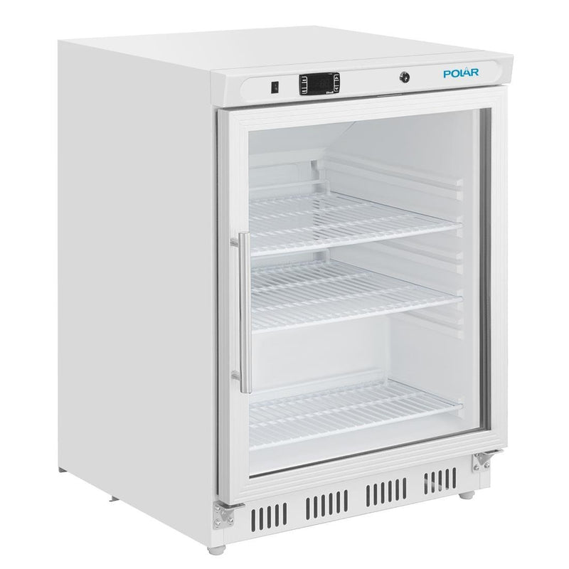 Polar C-Series Under Counter White Display Fridge 150Ltr CZ785-A