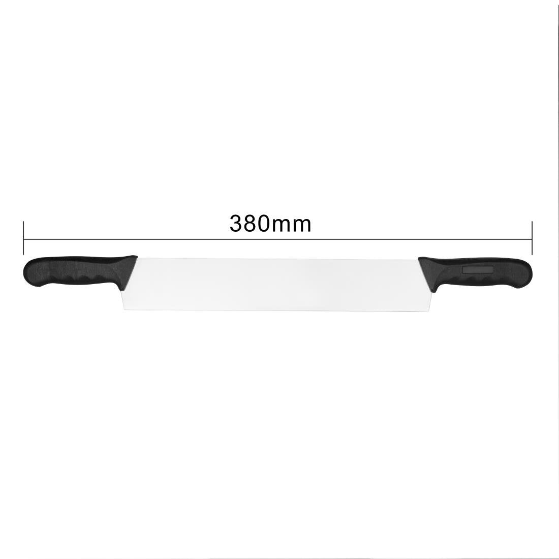 Vogue Double Handle Cheese Knife 380mm D440