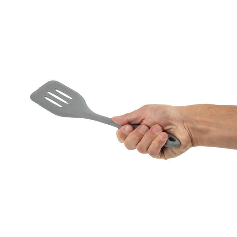 Vogue Silicone High Heat Flexible Slotted Turner 295mm DA524