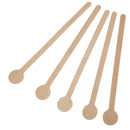Fiesta Compostable Biodegradable Wooden Cocktail Stirrers 150mm (Pack of 100) DB493