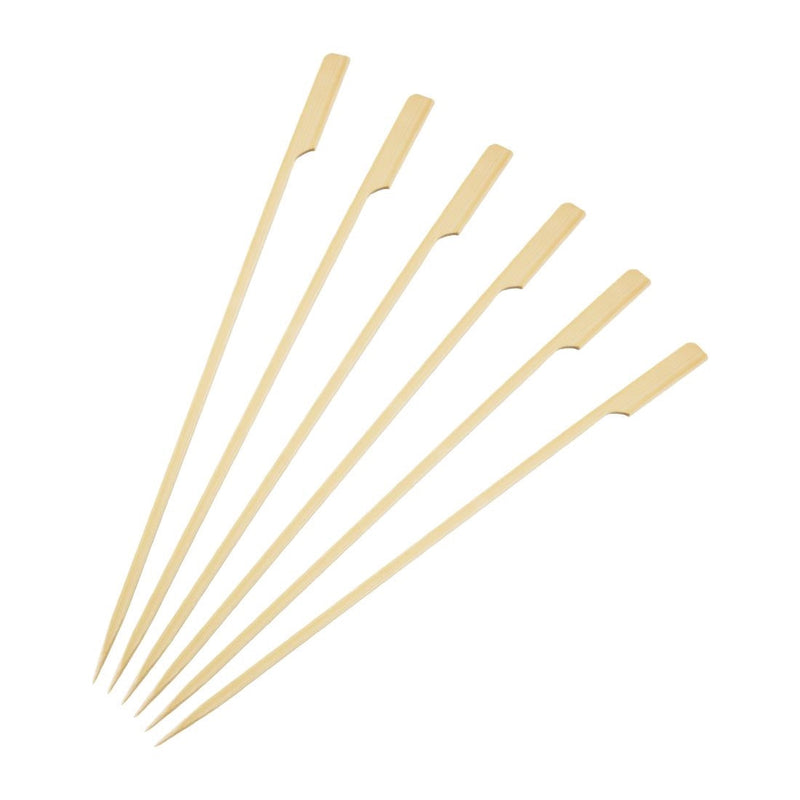Fiesta Biodegradable Bamboo Paddle Skewers 240mm (Pack of 100) DB498