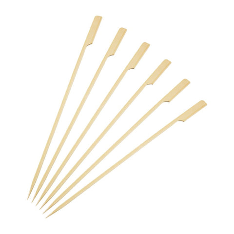 Fiesta Biodegradable Bamboo Paddle Skewers 240mm (Pack of 100) DB498