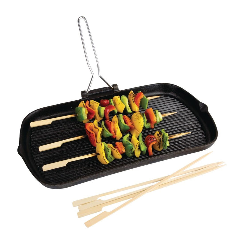 Fiesta Biodegradable Bamboo Paddle Skewers 240mm (Pack of 100) DB498