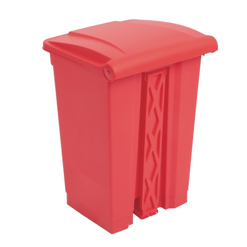 Jantex Kitchen Pedal Bin Red 45Ltr DC708