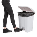 Jantex Kitchen Pedal Bin White 45Ltr DC709