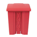 Jantex Kitchen Pedal Bin Red 65Ltr DC710