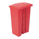 Jantex Kitchen Pedal Bin Red 87Ltr DC712