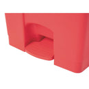Jantex Kitchen Pedal Bin Red 87Ltr DC712