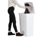 Jantex Kitchen Pedal Bin White 87Ltr DC713