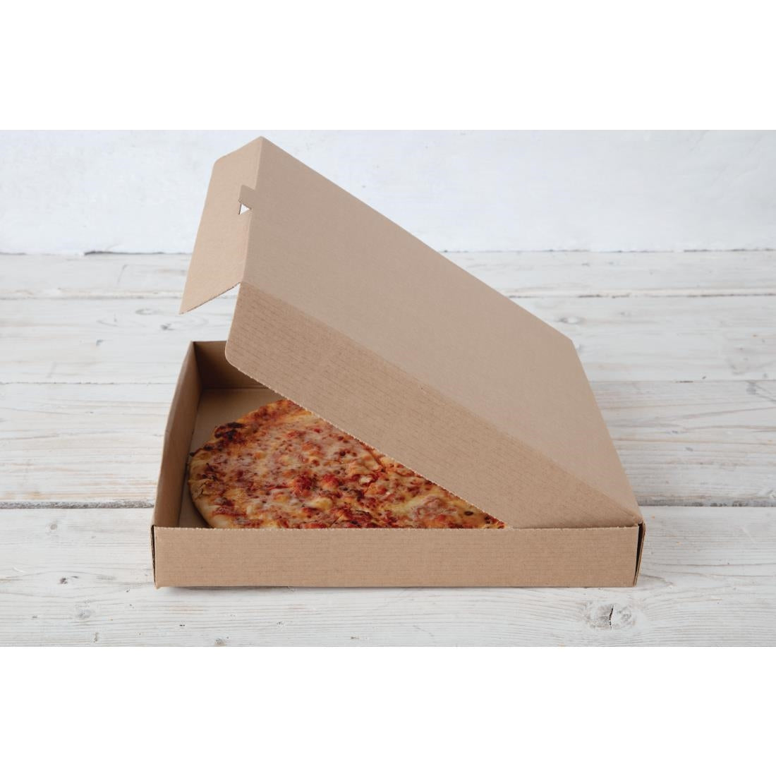 Fiesta Compostable Plain Pizza Boxes 12" (Pack of 100) DC724