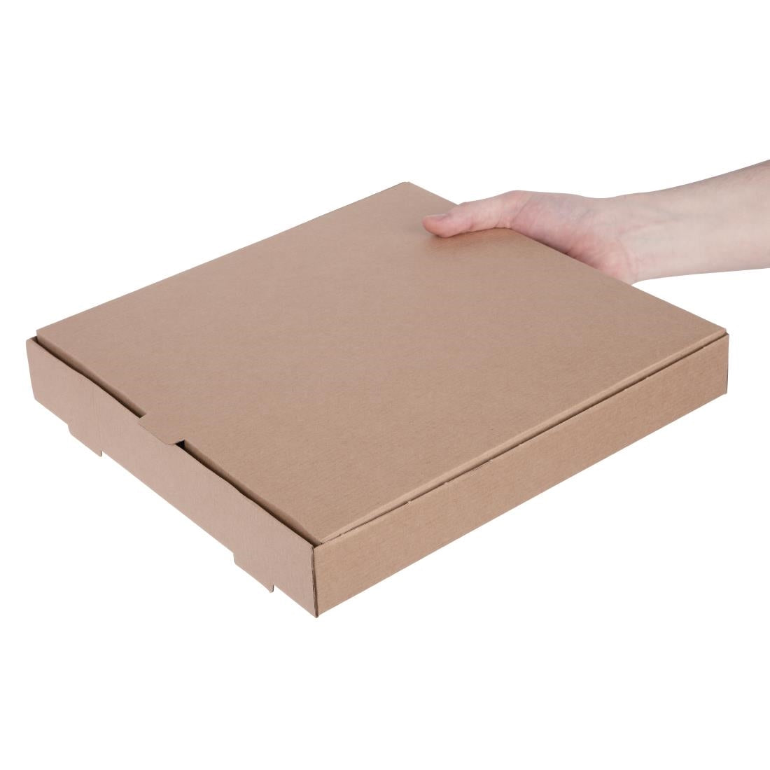 Fiesta Compostable Plain Pizza Boxes 12" (Pack of 100) DC724