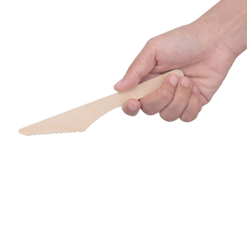 Fiesta Compostable Wooden Cutlery Meal Pack (Pack of 250) DF422