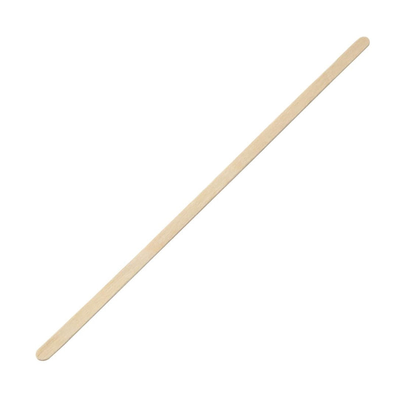 Fiesta Compostable Biodegradable Wooden Coffee Stirrers 190mm (Pack of 1000) DK390