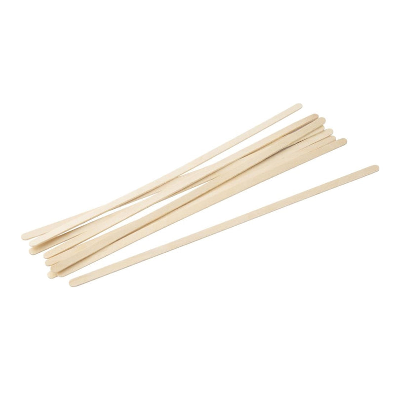 Fiesta Compostable Biodegradable Wooden Coffee Stirrers 190mm (Pack of 1000) DK390