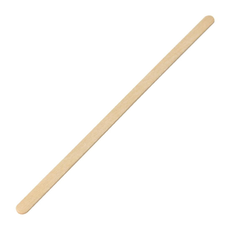 Fiesta Compostable Biodegradable Wooden Coffee Stirrers 190mm (Pack of 1000) DK390