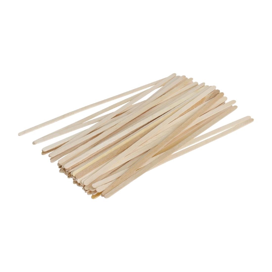 Fiesta Compostable Biodegradable Wooden Coffee Stirrers 140mm (Pack of 1000) DK392