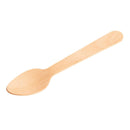Fiesta Compostable Biodegradable Wooden Teaspoons (Pack of 100) DK398