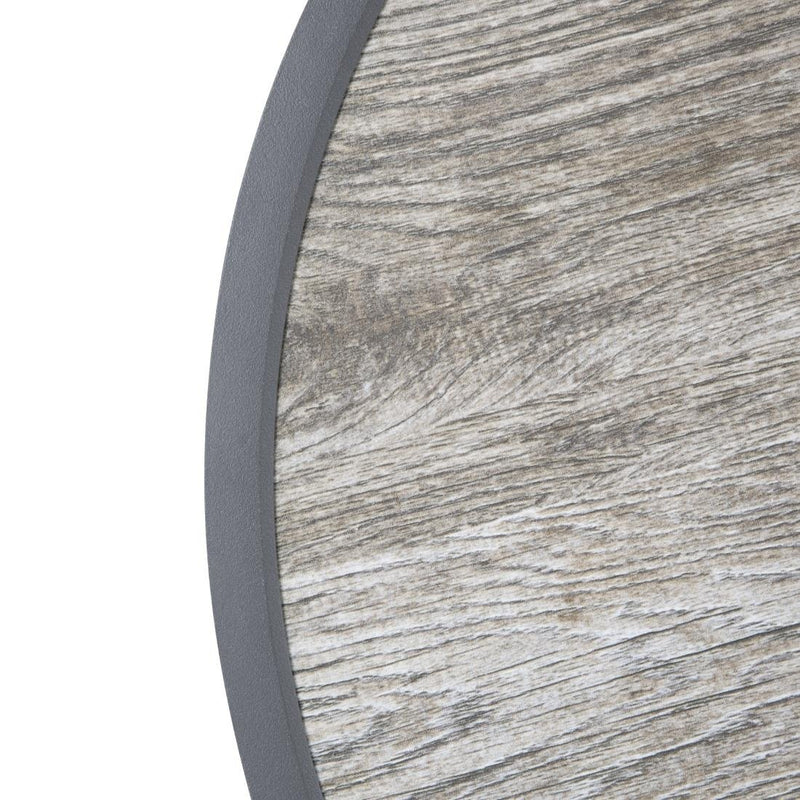 Bolero Fibre Glass Round Table Top Wood Effect 580mm DL486