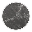 Bolero Fibre Glass Round Table Top Dark Granite Effect 580mm DL487