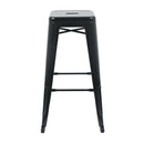 Bolero High Metal Bar Stools Black (Pack of 4) DL881