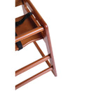 Bolero Wooden High Chair Dark Wood Finish DL901