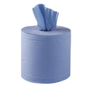 Jantex Centrefeed Blue Roll Paper Towels (Pack of 6) DL921