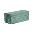 Jantex Z Fold Paper Hand Towels Green 1-Ply 250 Sheets (Pack of 12) DL923