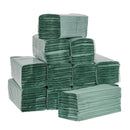 Jantex Z Fold Paper Hand Towels Green 1-Ply 250 Sheets (Pack of 12) DL923