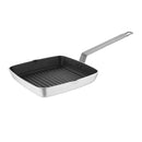 Vogue Square Non Stick Ribbed Skillet Pan 240mm DL942