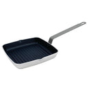 Vogue Square Non Stick Ribbed Skillet Pan 240mm DL942