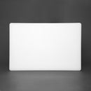 Hygiplas Extra Thick Low Density Chopping Board White - 450x300x20mm DM001