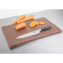 Hygiplas Extra Thick Low Density Chopping Board Brown - 450x300x20mm DM003