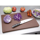 Hygiplas Extra Thick Low Density Chopping Board Brown - 450x300x20mm DM003